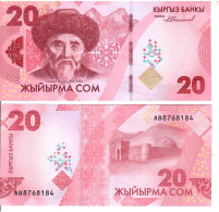 Kyrgyxstan P-W34 20 Com 2023  UNC - Kirgisistan