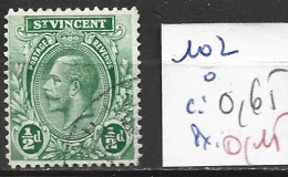 SAINT-VINCENT 102 Oblitéré Côte 0.65 € - St.Vincent (...-1979)