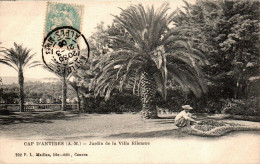 N°2116 W -cpa Cap D'Antibes -jardin De La Villa Etienne- - Cap D'Antibes - La Garoupe