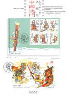 Macau Stamps | 2000 Brochure | Story Characters Journey To The West - Autres & Non Classés