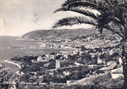 Cartolina Sanremo - Riviera Dei Fiori - Panorama Sfondo Capo Nero - San Remo