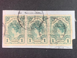 Netherlands 1898 Reine Queen Wilhelmina - Used Stamps