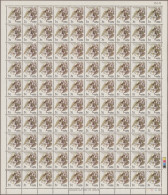 Delcampe - Thailand: 1963/1990 DOUBLE PERFORATION: Two Complete Sheets Showing Double Perfo - Thaïlande