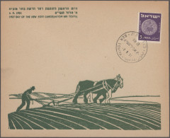 Israel: 1948/1993, Collection/accumulation Of Apprx. 430 Covers (f.d.c./commemor - Briefe U. Dokumente