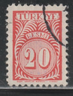 TURQUIE 981  // YVERT 48 // 1957 - Sellos De Servicio