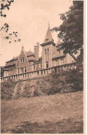 Yvoir Chateau Bel Sa Balustrade Et Une Des Pelouses Ensoleillée - Yvoir