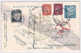 Portugal, 1943, # OM 93/5, Estoril-Luzern - Lettres & Documents