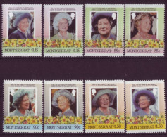 Amérique - Montserrat - The Life And Time Of Her Majesty Queen Elisabeth - 8  Timbres Différents - 7258 - Montserrat