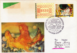 AUSTRIA POSTAL HISTORY / PAINTINGS, BFMWERBWSCHAU VOPHV WIEN 12.10.1984 - Covers & Documents