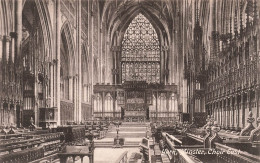 ROYAUME-UNI - Angleterre - York Minster - Choir East - Carte Postale Ancienne - York