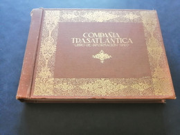 Compañía Trasatlántica Libro De Información 1920 Barcelona Catalonia España Spain Shipping Company Handbook Paquebot - Geografia E Viaggi
