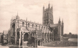 ROYAUME-UNI - Angleterre - Gloucester Cathedral - West Front - Carte Postale Ancienne - Gloucester