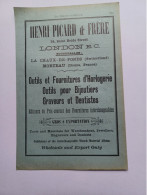 Ancienne Publicité Horlogerie HENRI PICARD ET FRERE  CHAUX DE FONDS  SUISSE 1914 - Schweiz