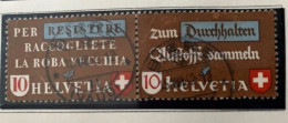 20395 - Timbres Pour La Récupération Z33d I/D° Oblitéré - Zusammendrucke