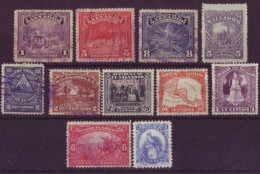 Amérique - Salvador - Lot De 11 Timbres Différents - 7288 - El Salvador