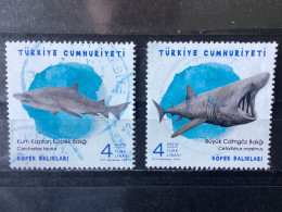 Turkey / Turkije - Set Sharks 2021 - Used Stamps