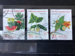 Turkey / Turkije - Complete Set Cucurbiga 2021 - Used Stamps