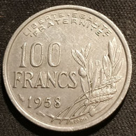 Pas Courant - FRANCE - 100 FRANCS 1958 B - Cochet - Gad 897 - KM 919 - 100 Francs