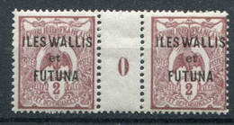 Wallis Et Futuna   N° 2 **  Paire Millésime  0 - Unused Stamps