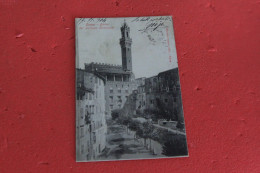 Siena Palazzo Comunale Il Retro 1903 Ed. Sadun - Siena