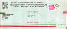 MEXIQUE SEUL SUR LETTRE POUR LA FRANCE 1976 - Chile