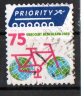 Netherlands  - 2008 -  Environmental Protection - Self Adhesive   - Used. ( Bi Cycle ) - Gebruikt