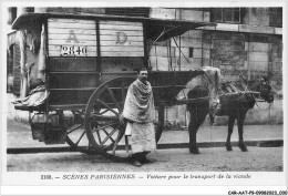 CAR-AATP9-75-0765 - PARIS - Voiture Pour Le Transport De La Viande - Public Transport (surface)