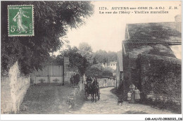 CAR-AAUP2-95-0140 - FRANCE - AUVERS-SUR-OISE - La Rue De L'hery - Vieilles Murailles - Auvers Sur Oise