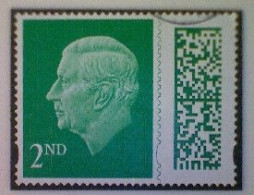 Great Britain, Scott #KC1, Used(o), 2023, King Charles III Definitive, 2nd-Matrix - Zonder Classificatie