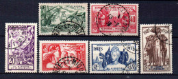 St Pierre Et Miquelon - 1937 - Exposition Internationale De Paris - N° 160 à 165 - Oblit - Used - Used Stamps