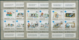 Cook Islands Penrhyn 1979 SG133-144 IYC Sheets With Labels MNH - Penrhyn