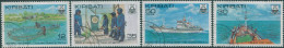 Kiribati 1981 SG158-161 Tuna Fishing Set FU - Kiribati (1979-...)
