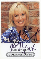 Katy Cavanagh Coronation Street Hand Signed Cast Card Photo - Acteurs & Toneelspelers