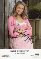 Kylie Babbington As Jodie Gold Eastenders Hand Signed Cast Card Photo - Acteurs & Toneelspelers