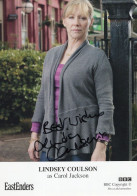 Lindsey Coulson As Carol Jackson Hand Signed Eastenders Cast Card - Acteurs & Toneelspelers