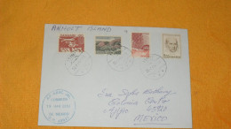 ENVELOPPE DE 2010../ CACHETS ANHOLT DANEMARK POUR AJIJIC MEXIQUE + TIMBRES X4 - Lettres & Documents