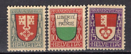 T3594 - SUISSE SWITZERLAND Yv N°173/75 * Pro Juventute - Unused Stamps