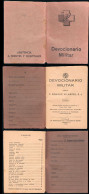 España - Frentes Y Hospitales - 1938 - Librito 96 Páginas "Devocionario Militar" - Postzegelboekjes