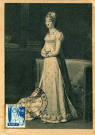 X0423 Baden(Germany)maximum Card 1949,Stephanie French Grand Duchess Of Baden,painting Of Gerard - Modern
