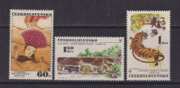 CZECHOSLOVAKIA  - 1971 Book Illustrations Set Never Hinged Mint - Unused Stamps