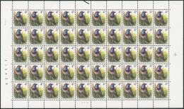 Collection / Collectie BUZIN (Oiseaux / Vogels) - Feuille F2321** (MNH) Planche, Plaatnummer 1 Date 1988 - 1981-1990