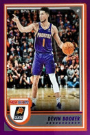 164 Devin Booker - Phoenix Suns  - Purple - Carte Panini 2022-2023 NBA Hoops Base Cards - Andere & Zonder Classificatie