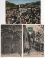 07 - LA VOULTE -  Lot De 3 Cartes Postales En Tbe  - (R011) - La Voulte-sur-Rhône