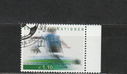 Nations Unies ( Vienne ) YT 453 Obl : Football  - 2005 - Gebraucht