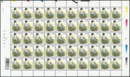Collection / Collectie BUZIN (Oiseaux / Vogels) - Feuille F3380** (MNH) Planche, Plaatnummer 1 Date 2005 - 2001-2010