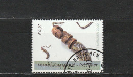 Nations Unies ( Vienne ) YT 374 Obl : Récipient En Corne De Cerf - 2002 - Used Stamps