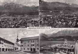 CARTOLINA  C11 WATTENS,TIROLO,AUSTRIA-ALPENBAD WATTENS-NON VIAGGIATA - Wattens