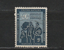 Nations Unies ( New-York ) YT 16 Obl : Réfugiés - 1953 - Used Stamps