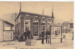 59. CONDE SUR L'ESCAUT. CPA. USINES DE CONDE.  EXPOSITION " PAVILLON DES CHASSIS CLEMENT " A LA FOIRE DE PARIS - Conde Sur Escaut