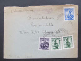 BRIEF Schachendorf Postablage Schandorf - Wien 1954 // D*59487 - Covers & Documents